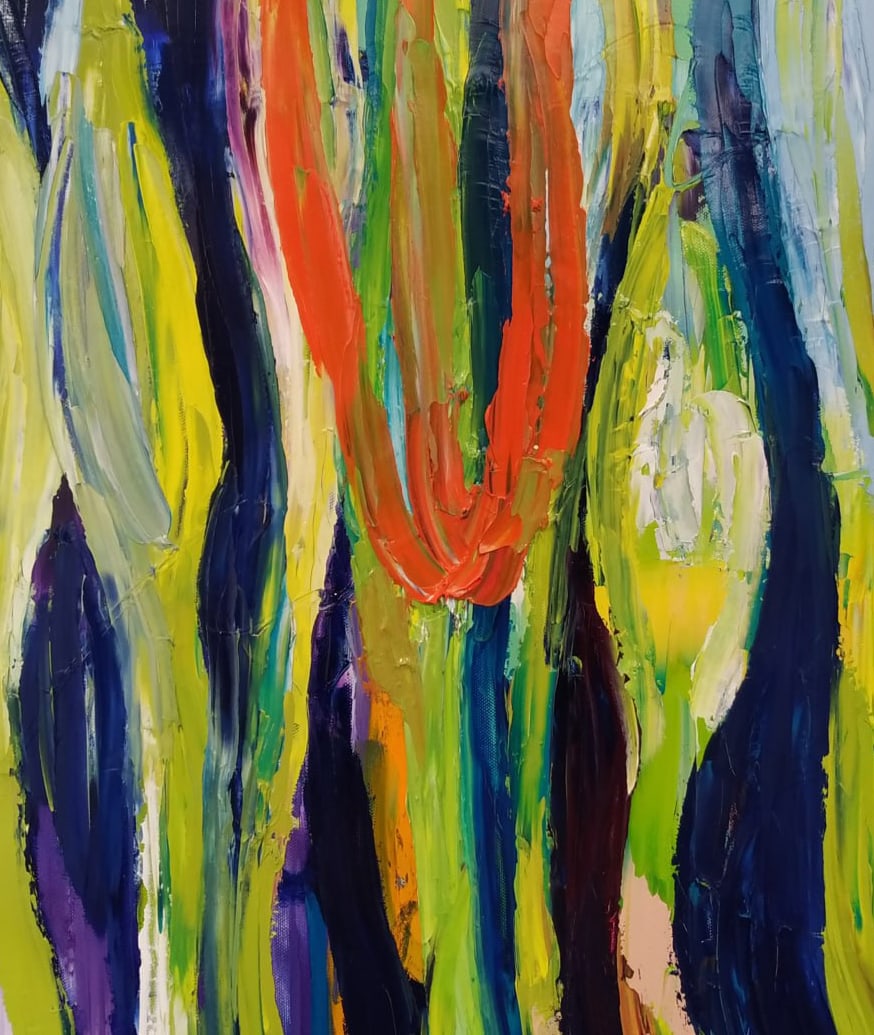 Oil painting Saffron Nina L - 6
