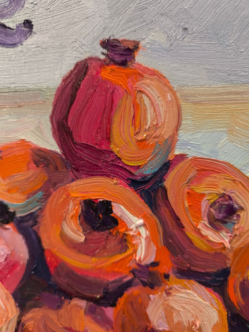 Oil painting Pomegranate juice Nina L - 6