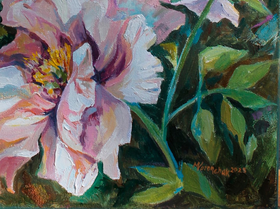 Oil painting Spring tenderness Maria Voloschak - 7