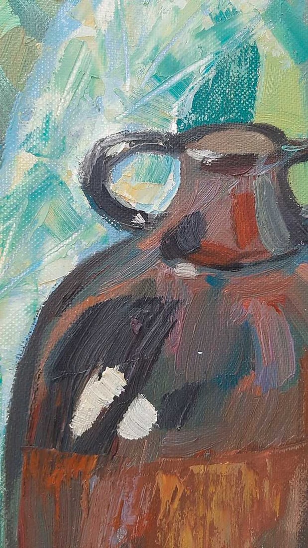 Abstract Oil painting Blue still life Tetyana Shulyak - 8