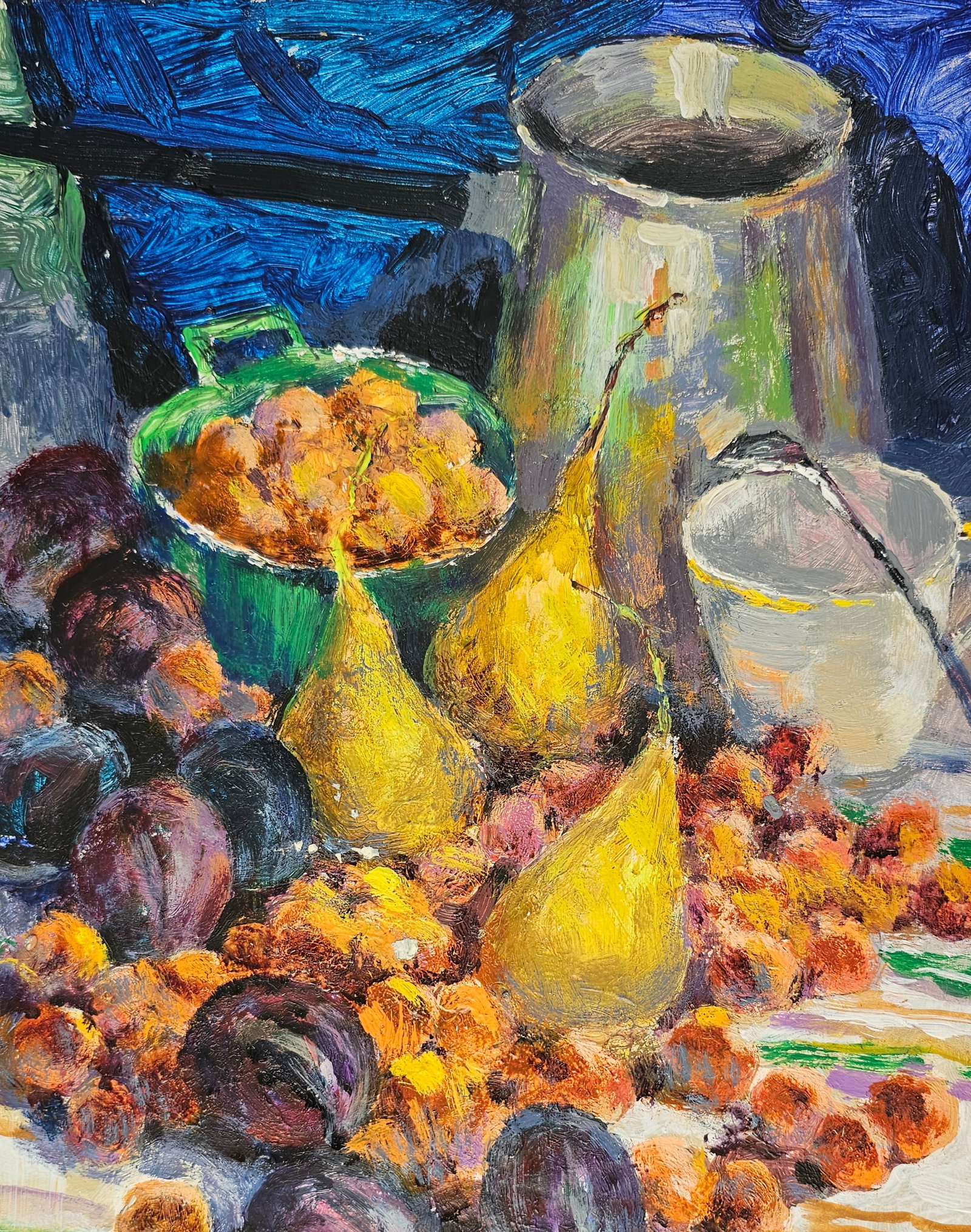 Acrylic painting fruit still life Vyacheslav Petrovich Babac - 2