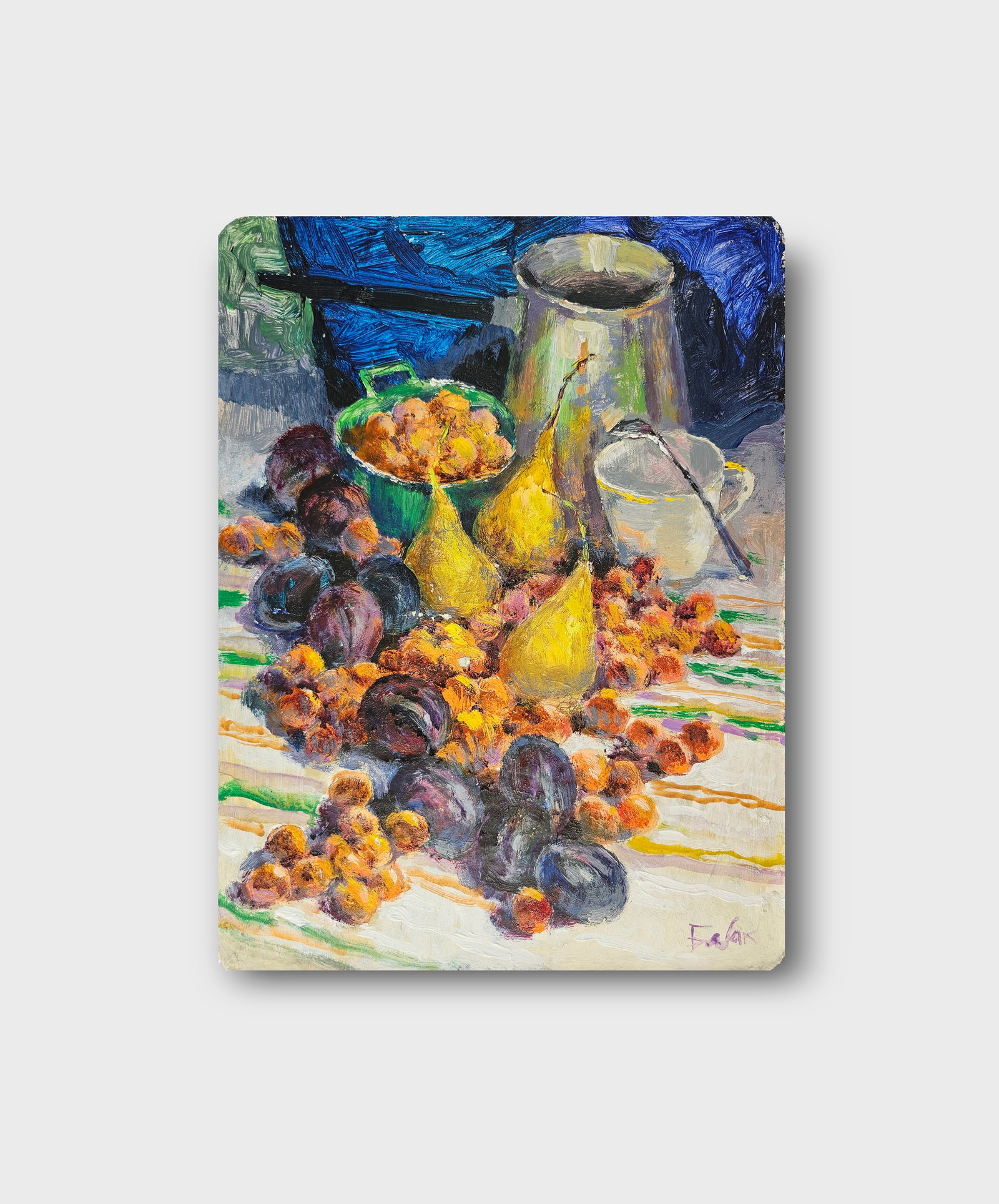 Acrylic painting fruit still life Vyacheslav Petrovich Babac - 5