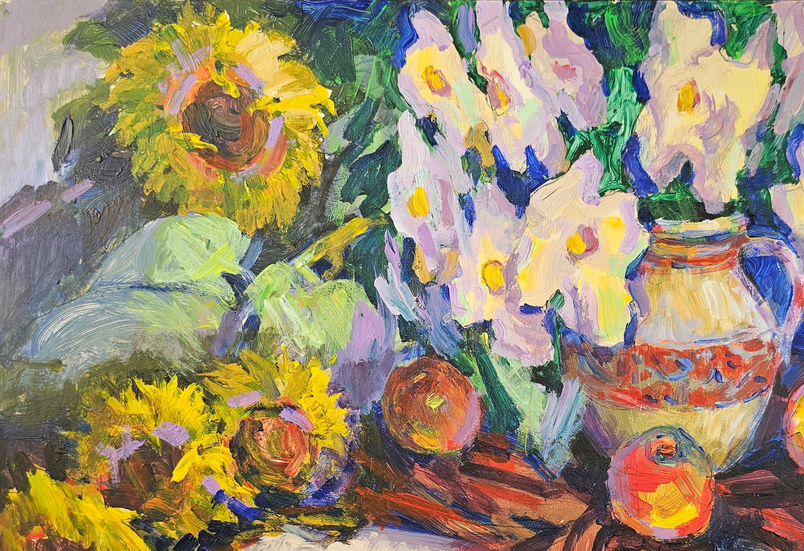 Acrylic painting still life Vyacheslav Petrovich Babac - 3