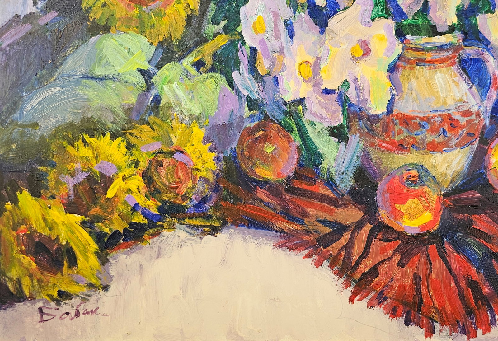 Acrylic painting still life Vyacheslav Petrovich Babac - 5