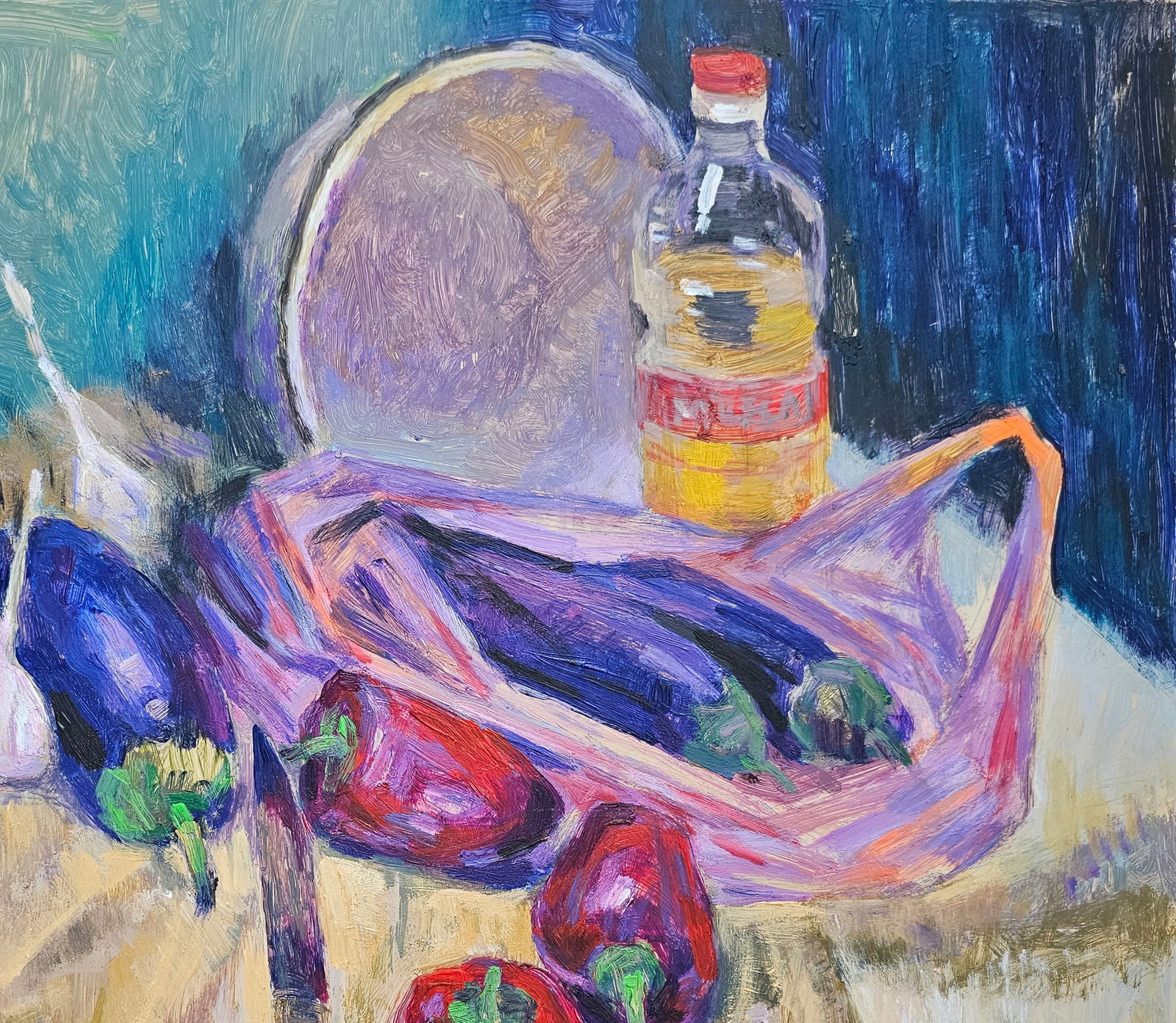 Acrylic painting still life Vyacheslav Petrovich Babac - 4