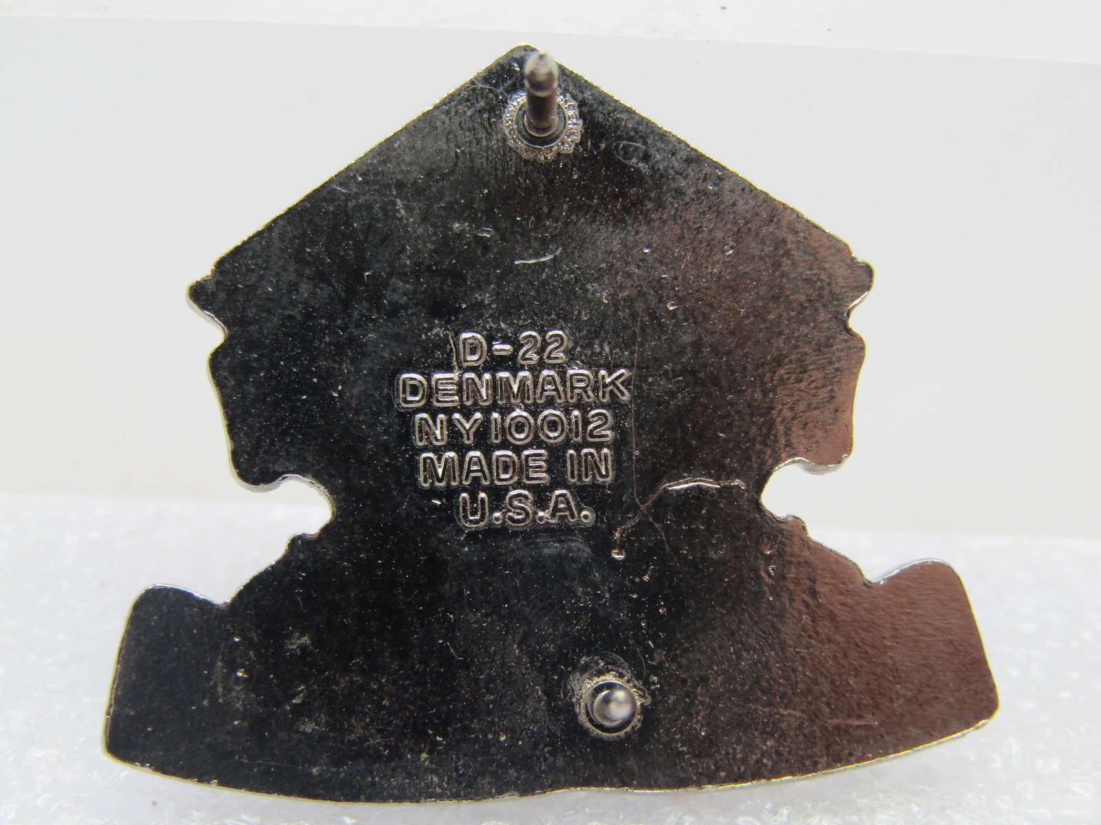 Enameled Reins of Command Military Pin, 30th Armored Brigade Special Troops, 1980's-1990's & Current - 4