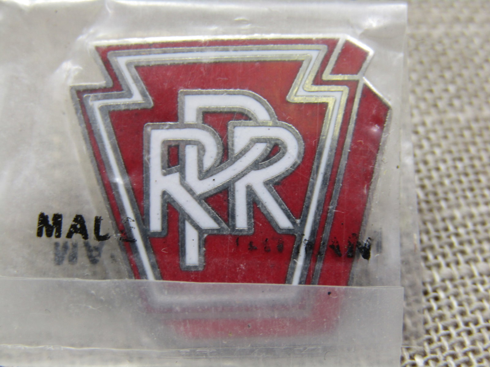 Enameled Pennsylvania Rairroad Tack Pin - 3