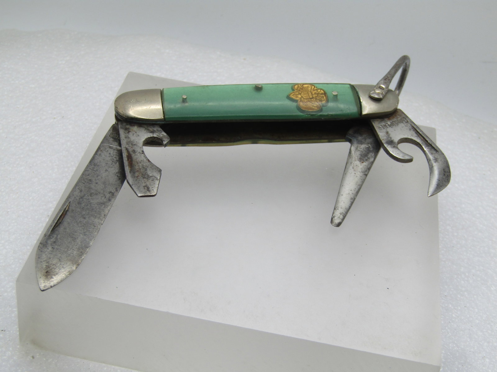 Vintage Girl Scout Pocket Knife & Can Opener , 1948's-1970's - 4