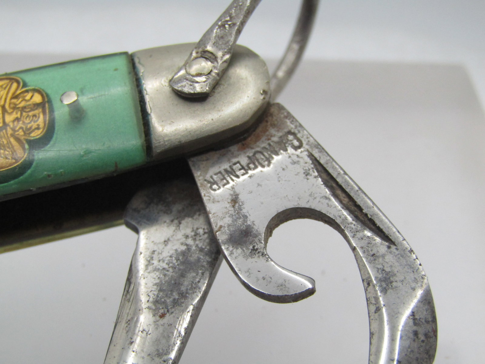 Vintage Girl Scout Pocket Knife & Can Opener , 1948's-1970's - 7