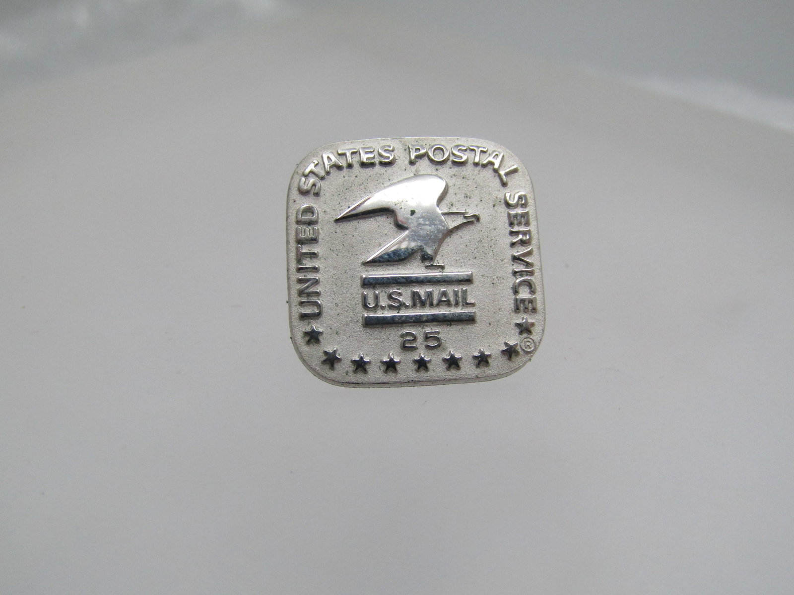Vintage USPS 25 Year Service Pin, Signed cTo (1 of 6)