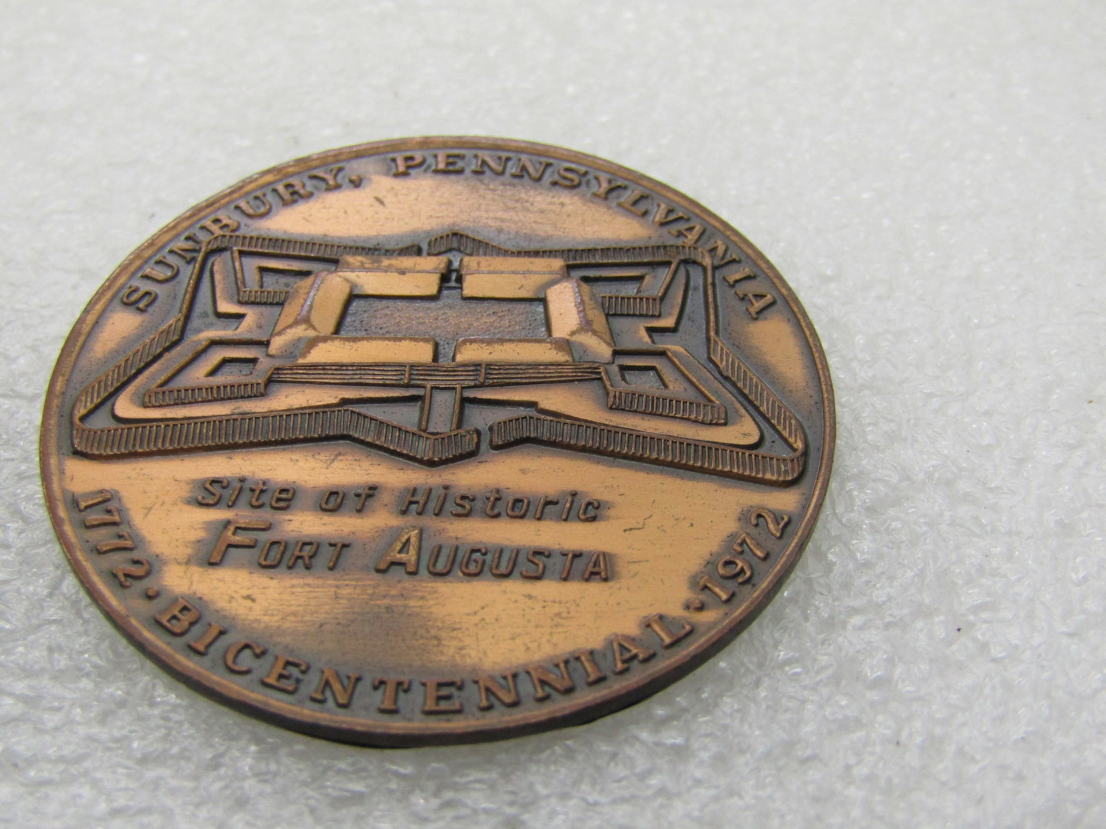 Commerorative Bicentennial Numbered Coin/Pendant &Bicentennial Sunbury, PA Coin - 4