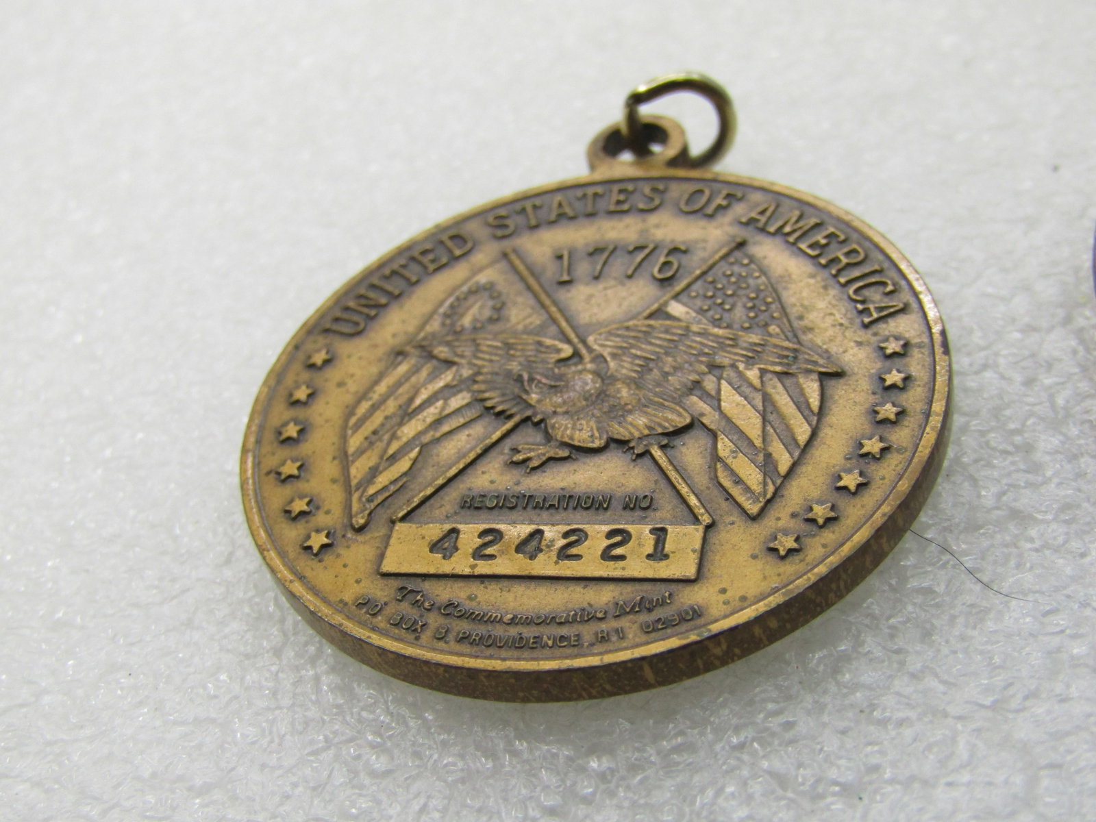 Commerorative Bicentennial Numbered Coin/Pendant &Bicentennial Sunbury, PA Coin - 5