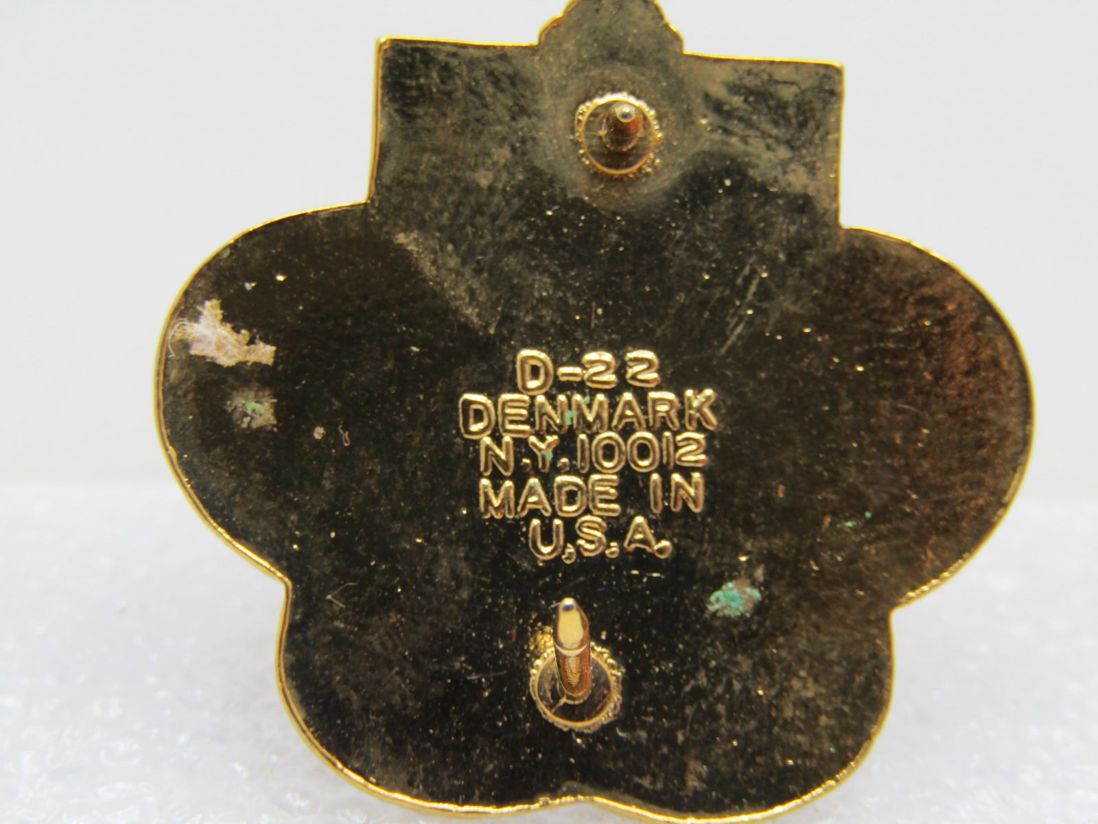 Enameled Ready to Serve Army 627th Tack Pin - 5