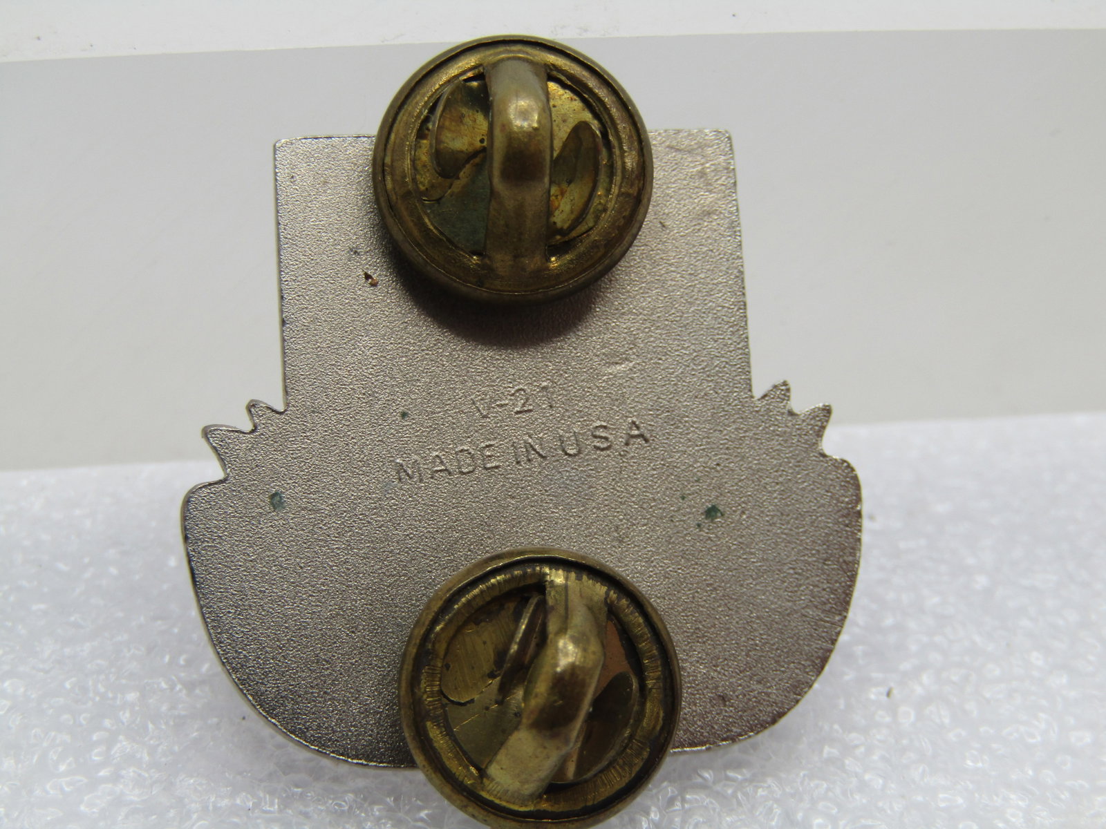 Vintage Enameled Ready, Rapid, Reliable Tack Pin,US. Arm 442nd Batallion Crest, 1980's-1990's - 6