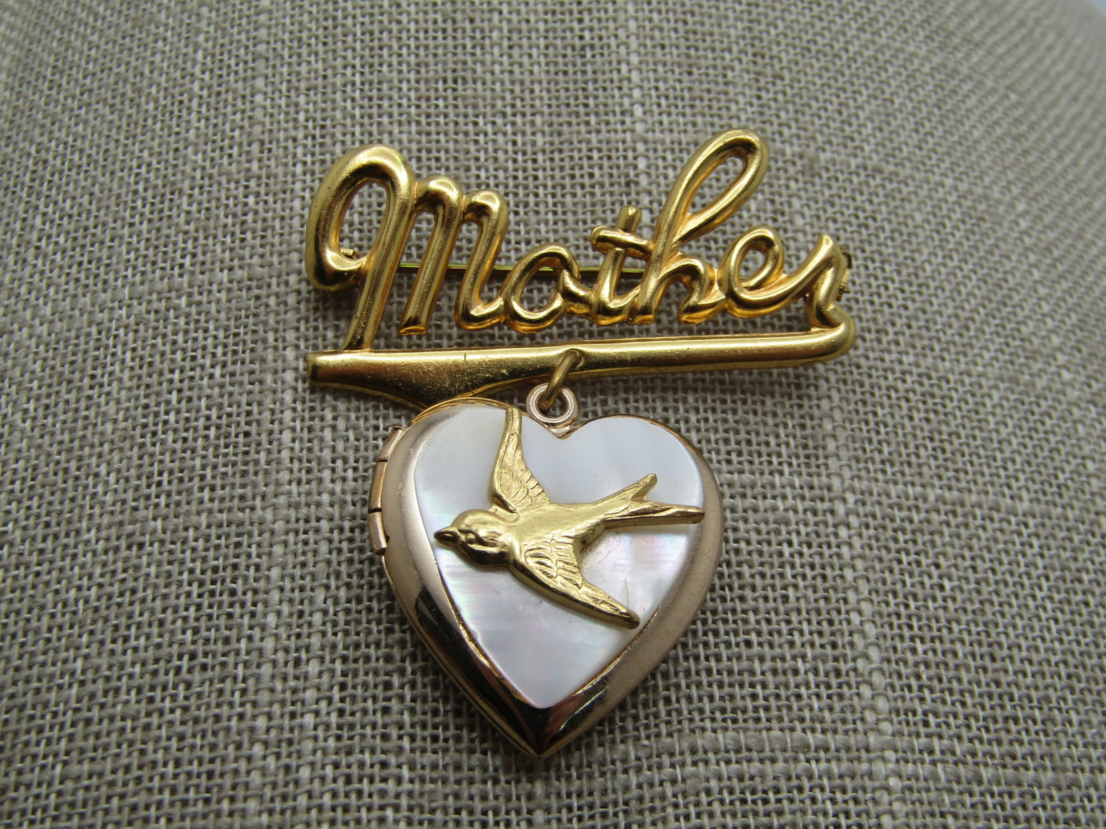 Boy Scouts Mother's Brooch Locket, 1957 National Jamboree Valley Forge - 2