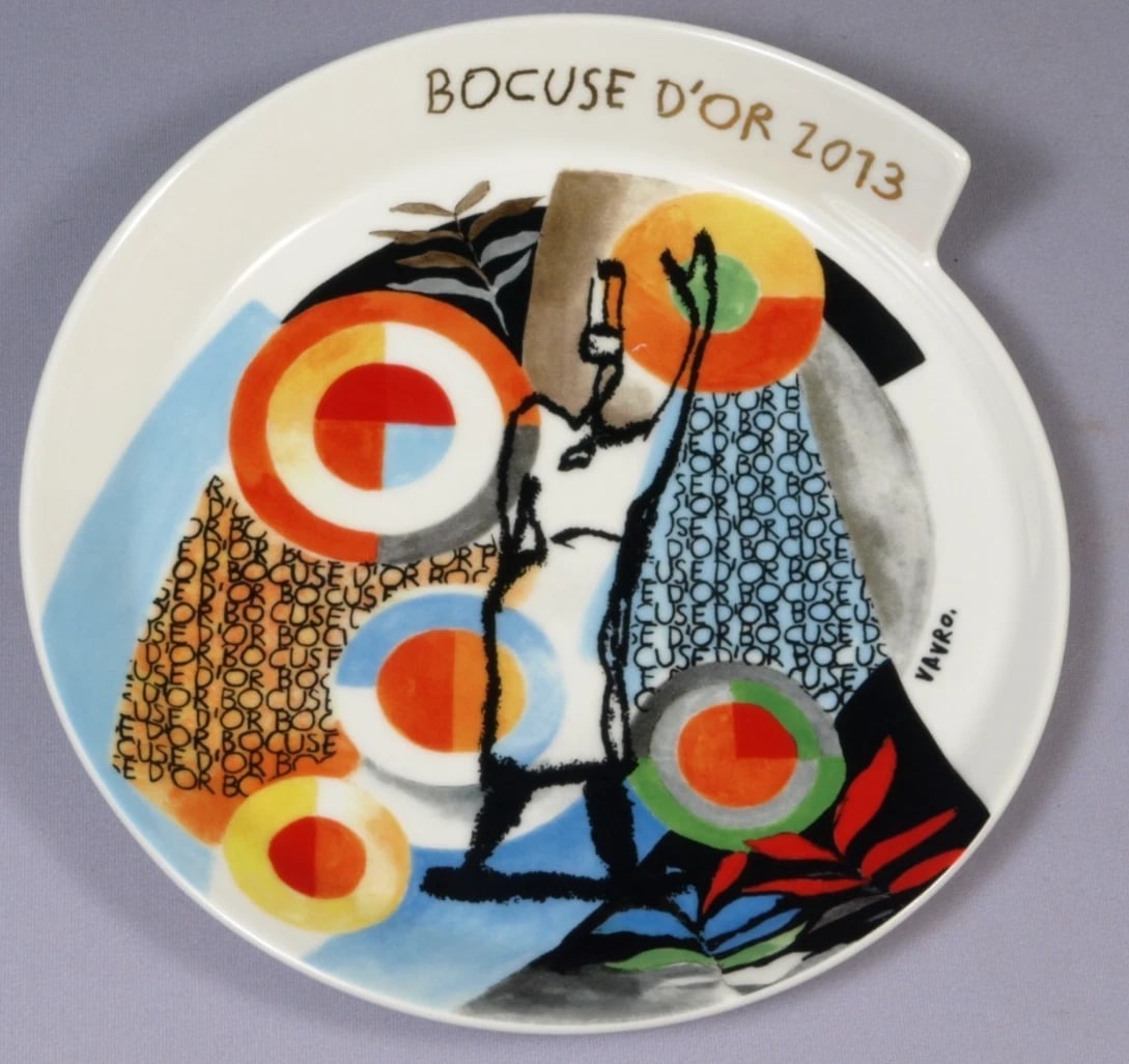 Villeroy & Boch Bocuse dâ€™Or 2013 Dinner Collector Plate Germany Alain Vavro (1 of 6)