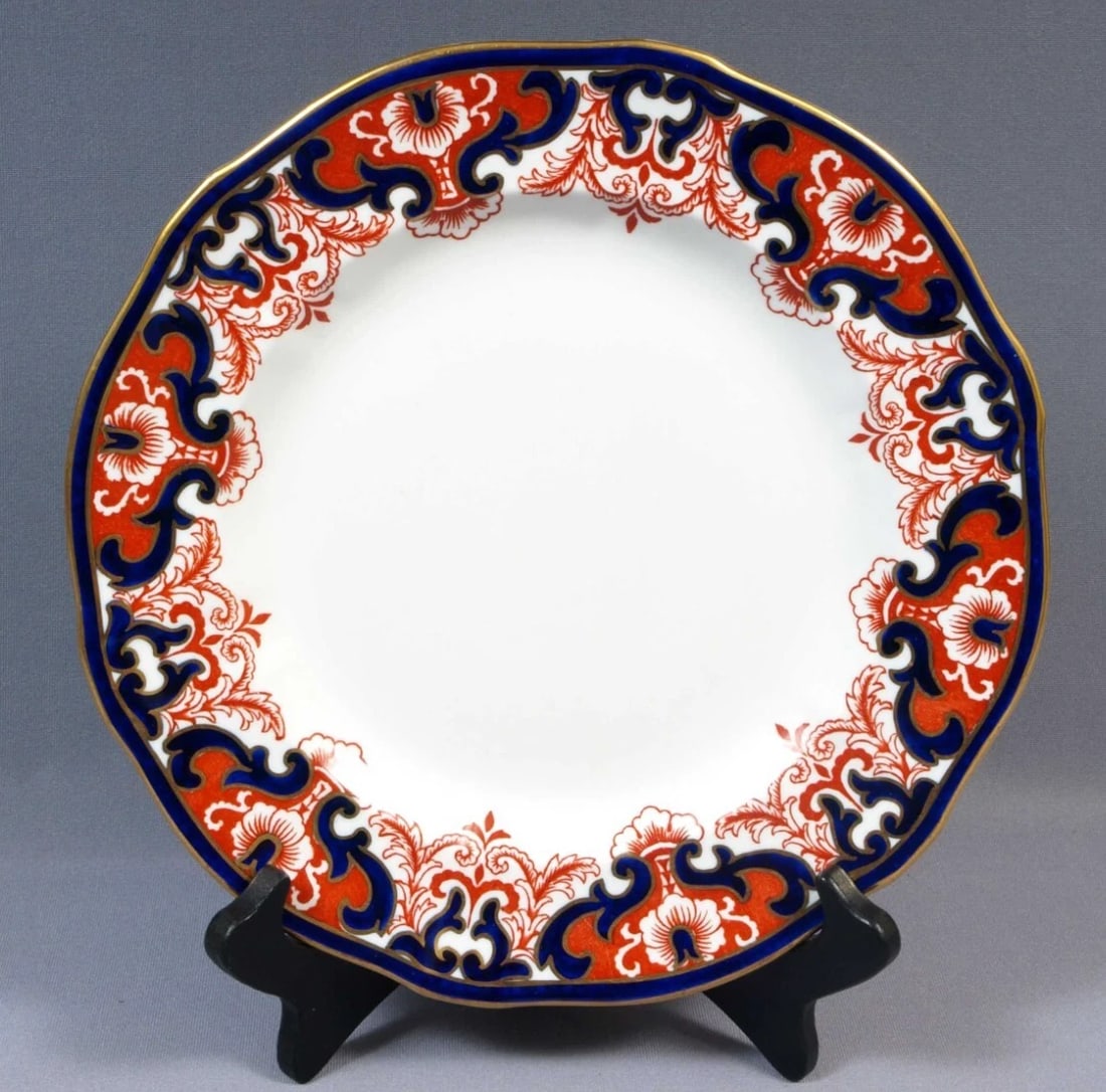 ROYAL CROWN DERBY KINGS IMARI Dinner Plate c 1925 England 3973 (1 of 4)