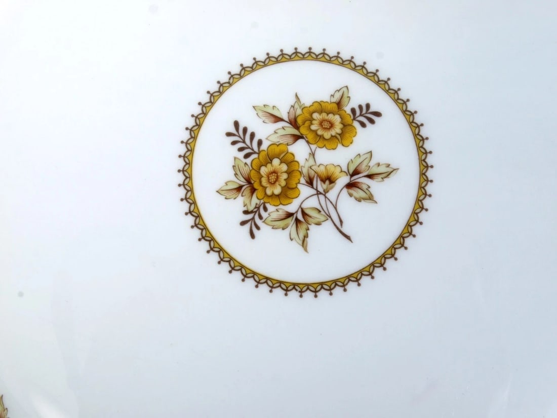 Vintage Spode Austen Platter Dinner Plate Y8190 Pattern - 2