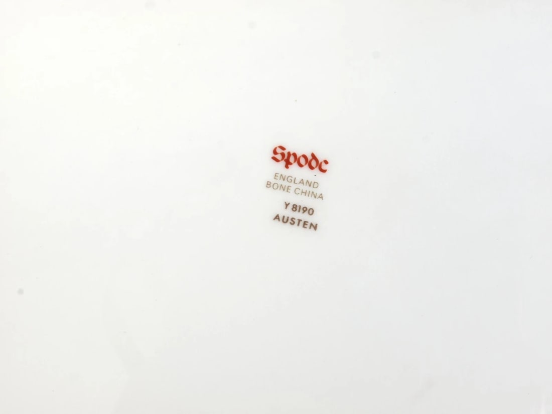 Vintage Spode Austen Platter Dinner Plate Y8190 Pattern - 4