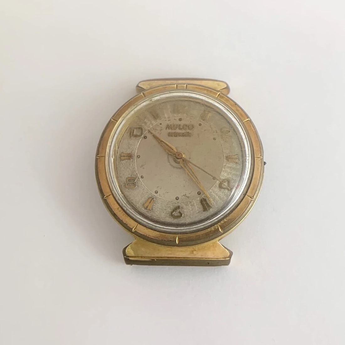 Antique Mulco Yellow Gold-Plated Stainless Steel Watch, 33 mm, 35.65 Gr - 5