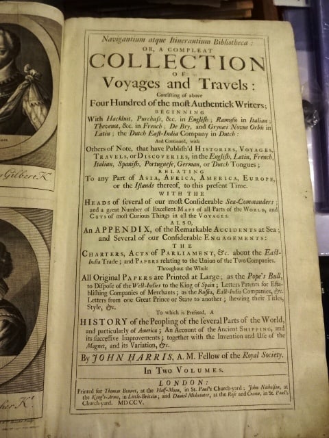 1705 Harris Compleat Collection Voyages and Travels - 2