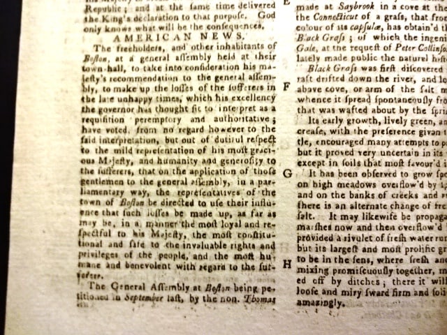 1766 Gentleman's Magazine London Road Map - 3