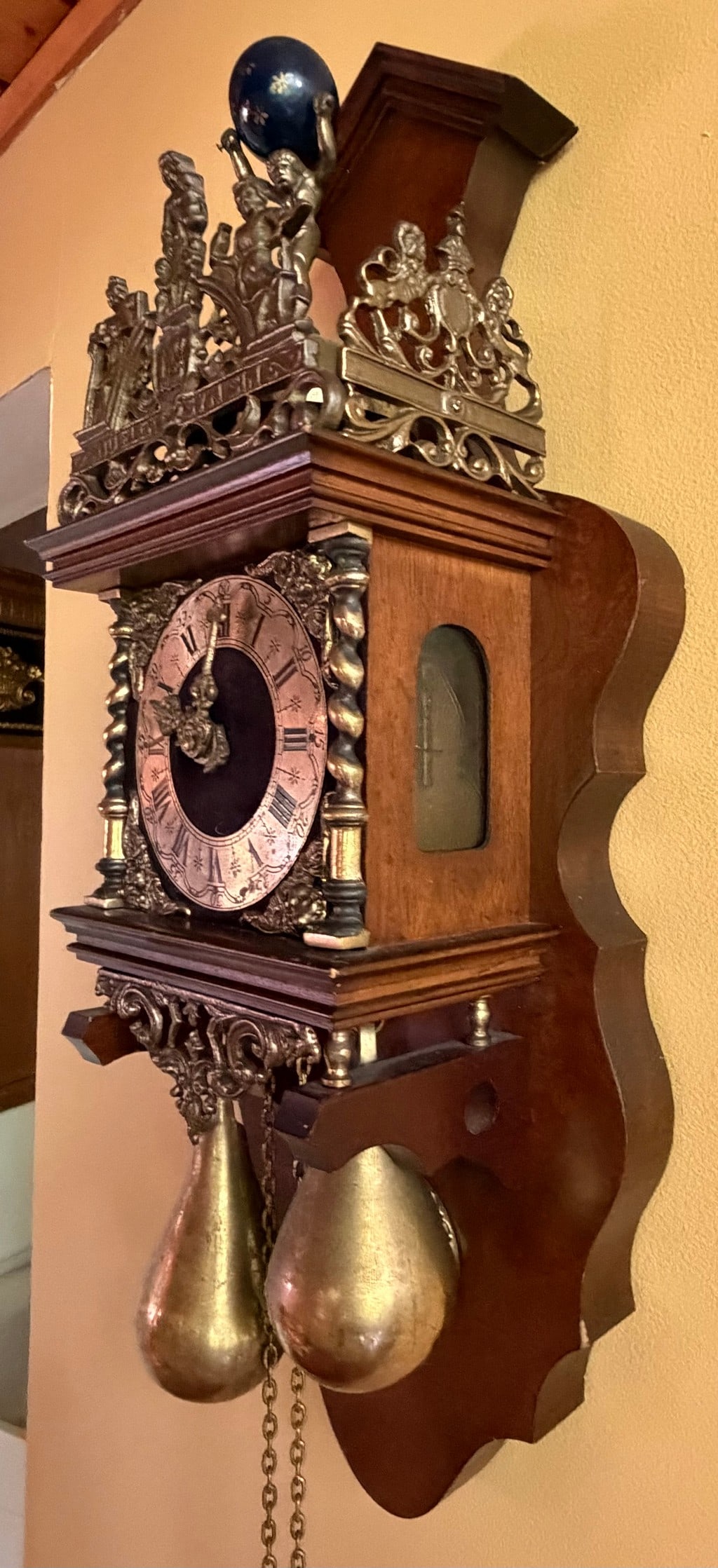 Dutch Baroque Wall Clock, 18th Century - 2