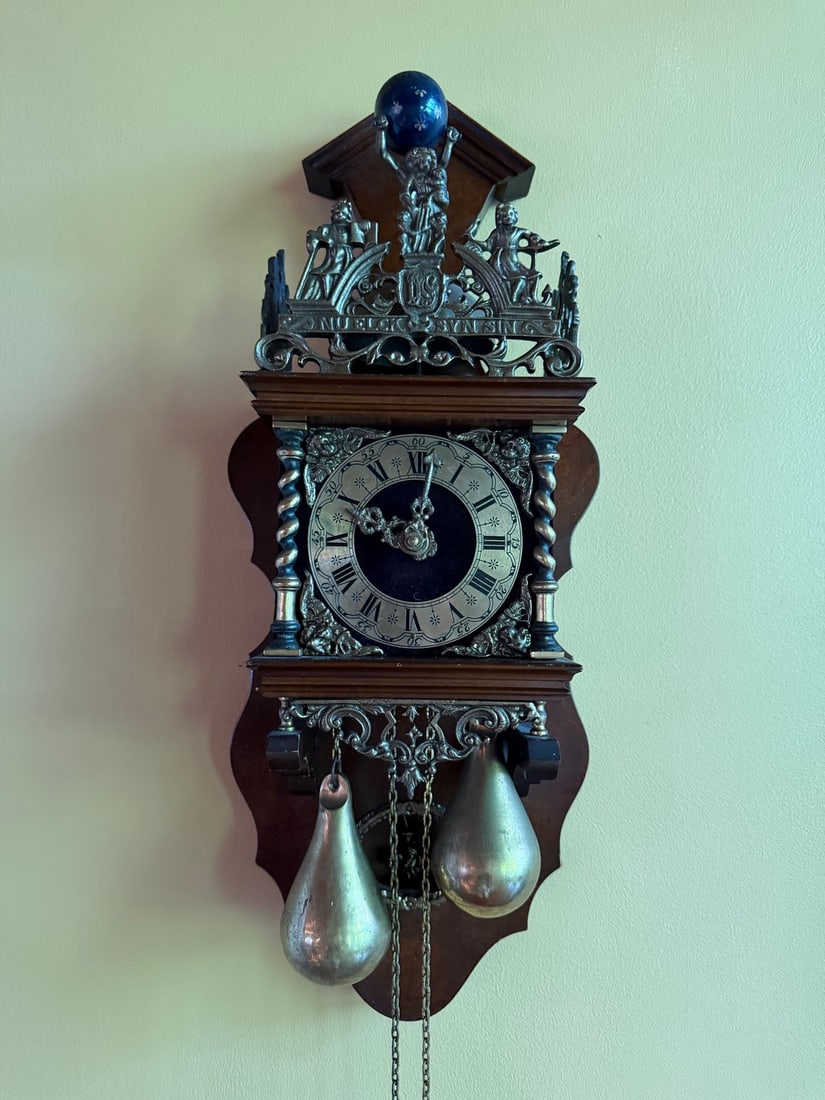Dutch Baroque Wall Clock, 18th Century - 3