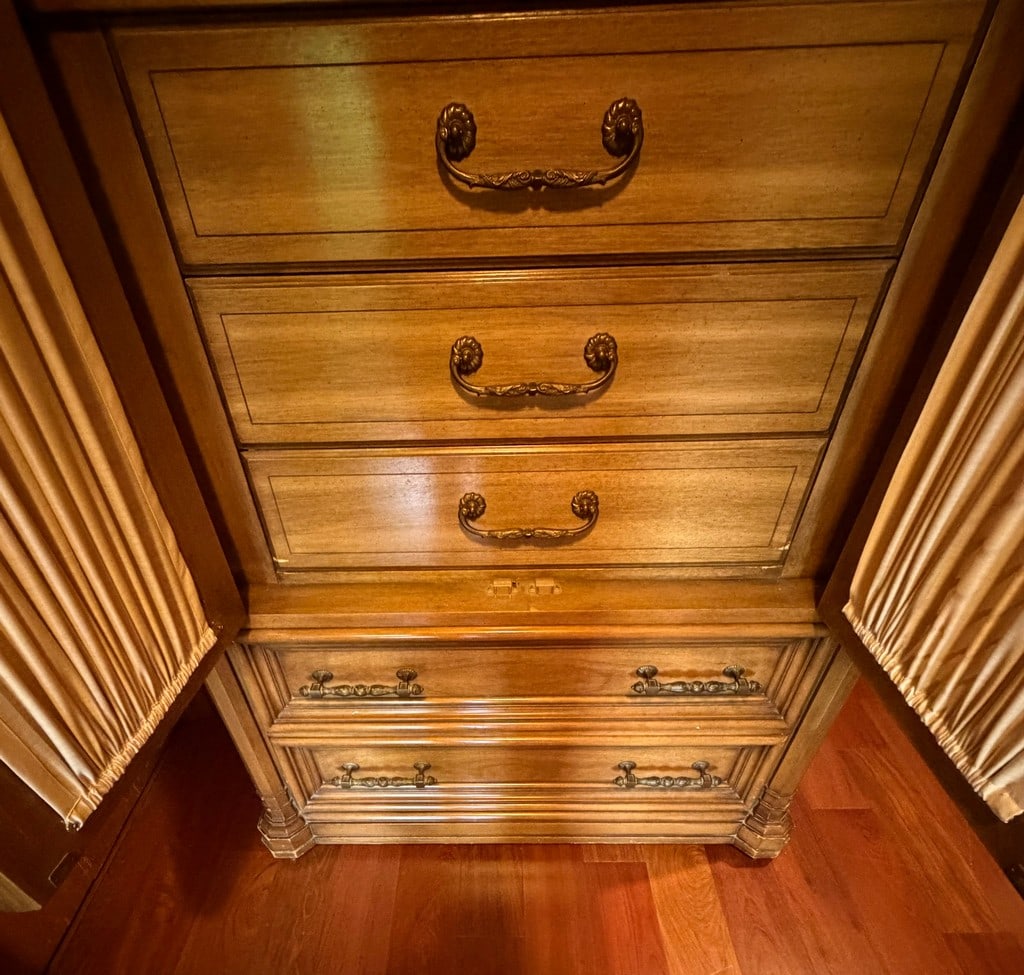 Carved Baroque Style Armoire/Wardrobe - 5