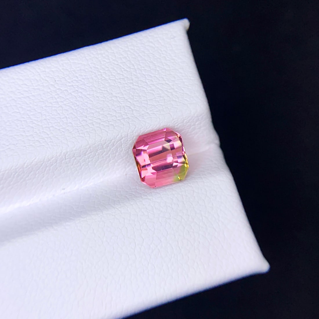 Bi Color Tourmaline Gemstone, Natural Tourmaline Ring Stone - 3
