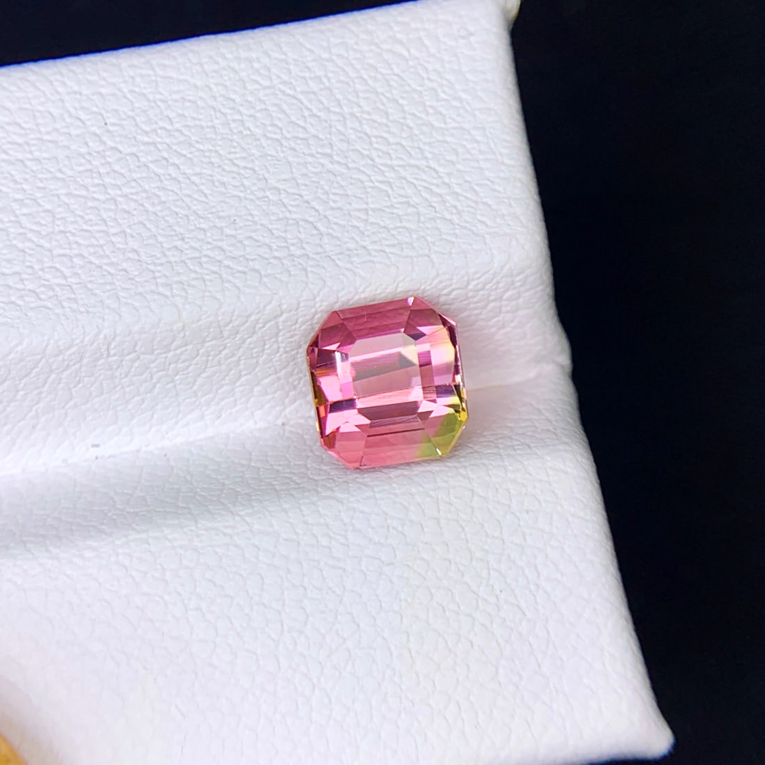 Bi Color Tourmaline Gemstone, Natural Tourmaline Ring Stone - 4