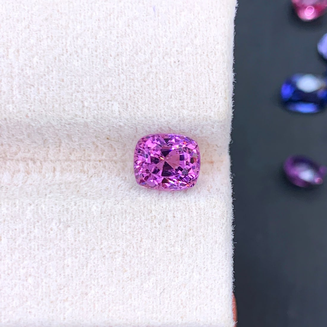 Magenta Pink Spinel Ring Stone, Loose Spinel Gemstone For Jewelry Making - 3
