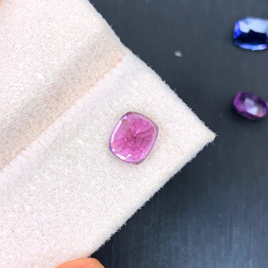 Magenta Pink Spinel Ring Stone, Loose Spinel Gemstone For Jewelry Making - 4