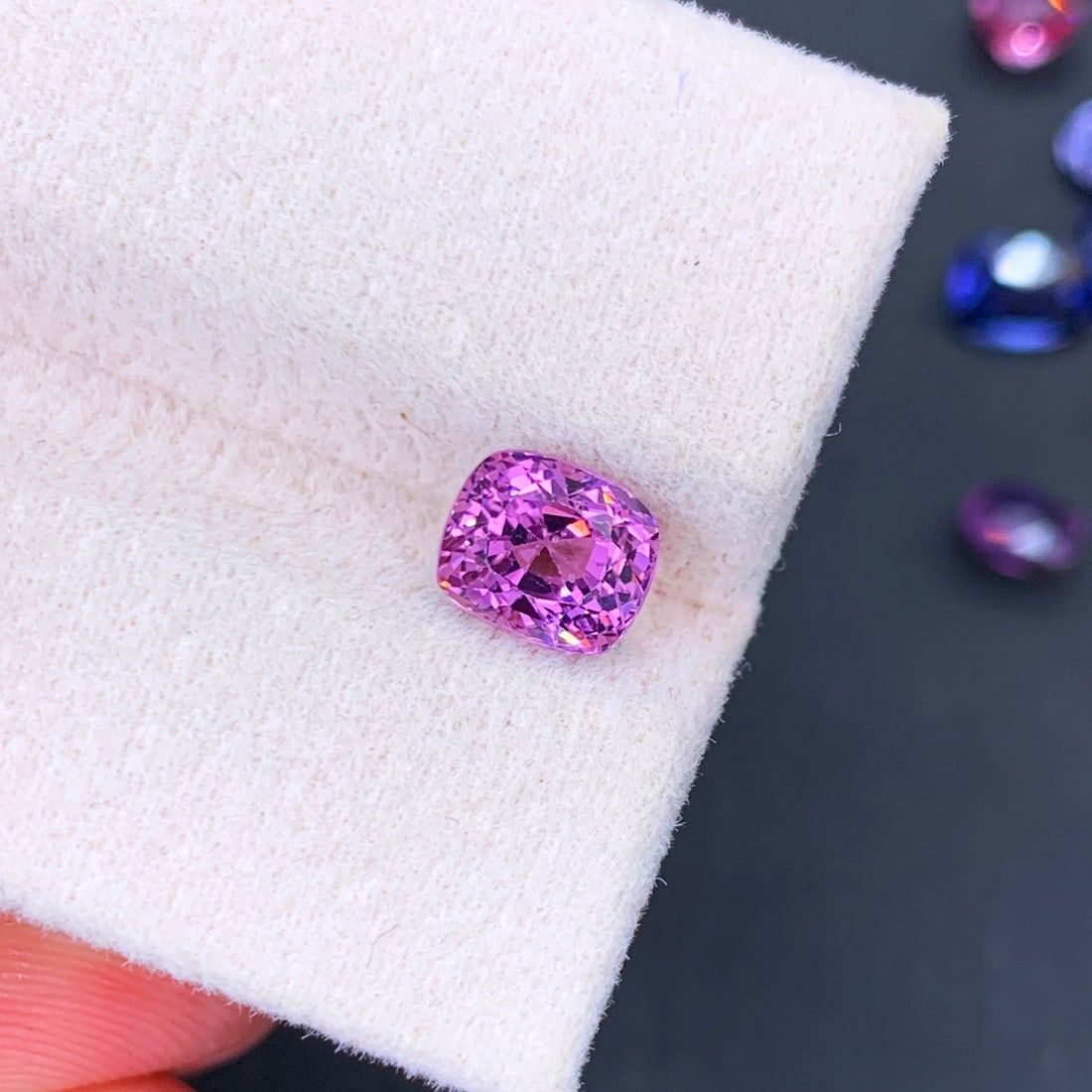 Magenta Pink Spinel Ring Stone, Loose Spinel Gemstone For Jewelry Making - 5