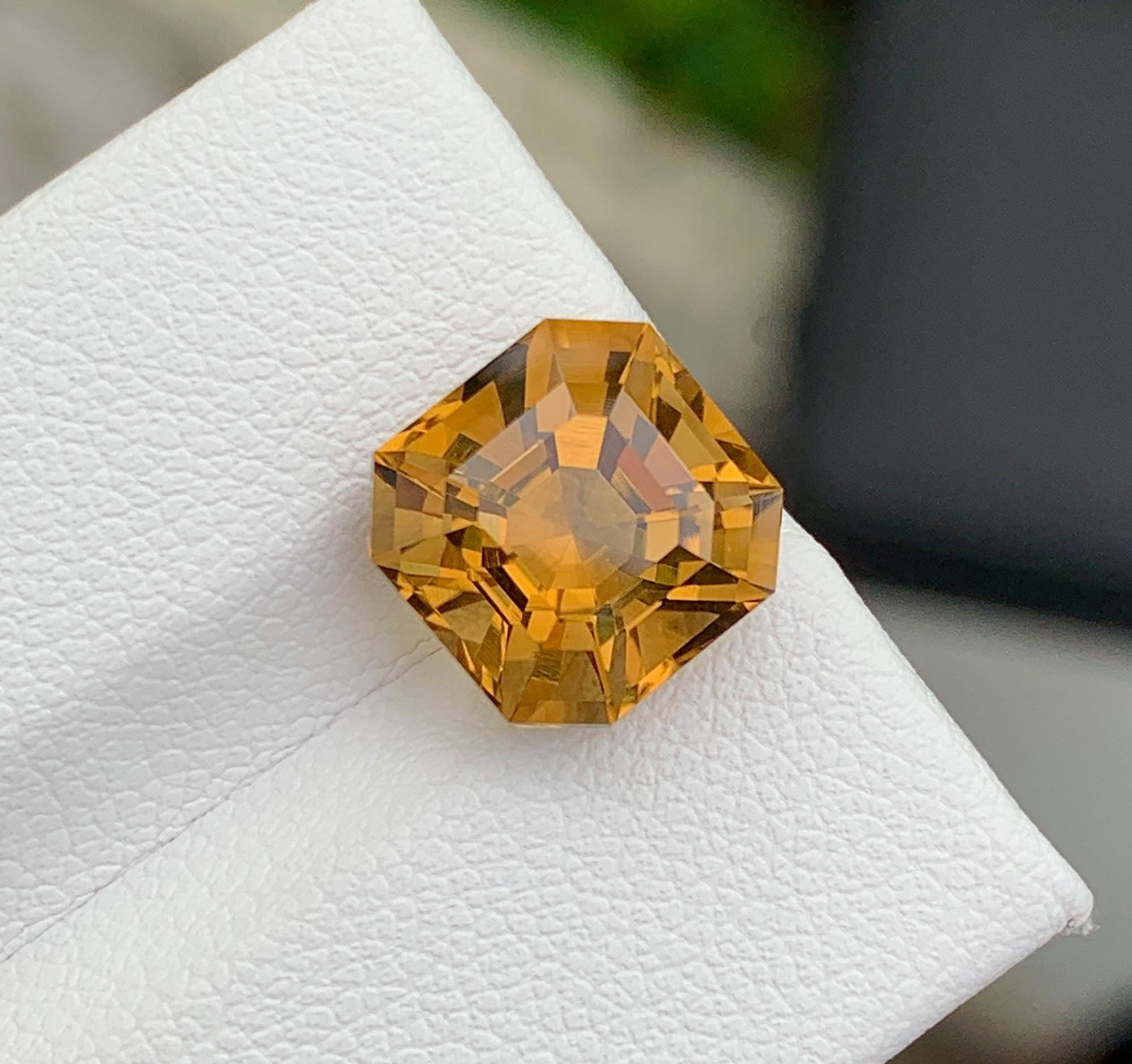 Natural Yellow Citrine Gemstone 5.30 Carat – Golden Yellow Loose Citrine for Ring Pendant - 7