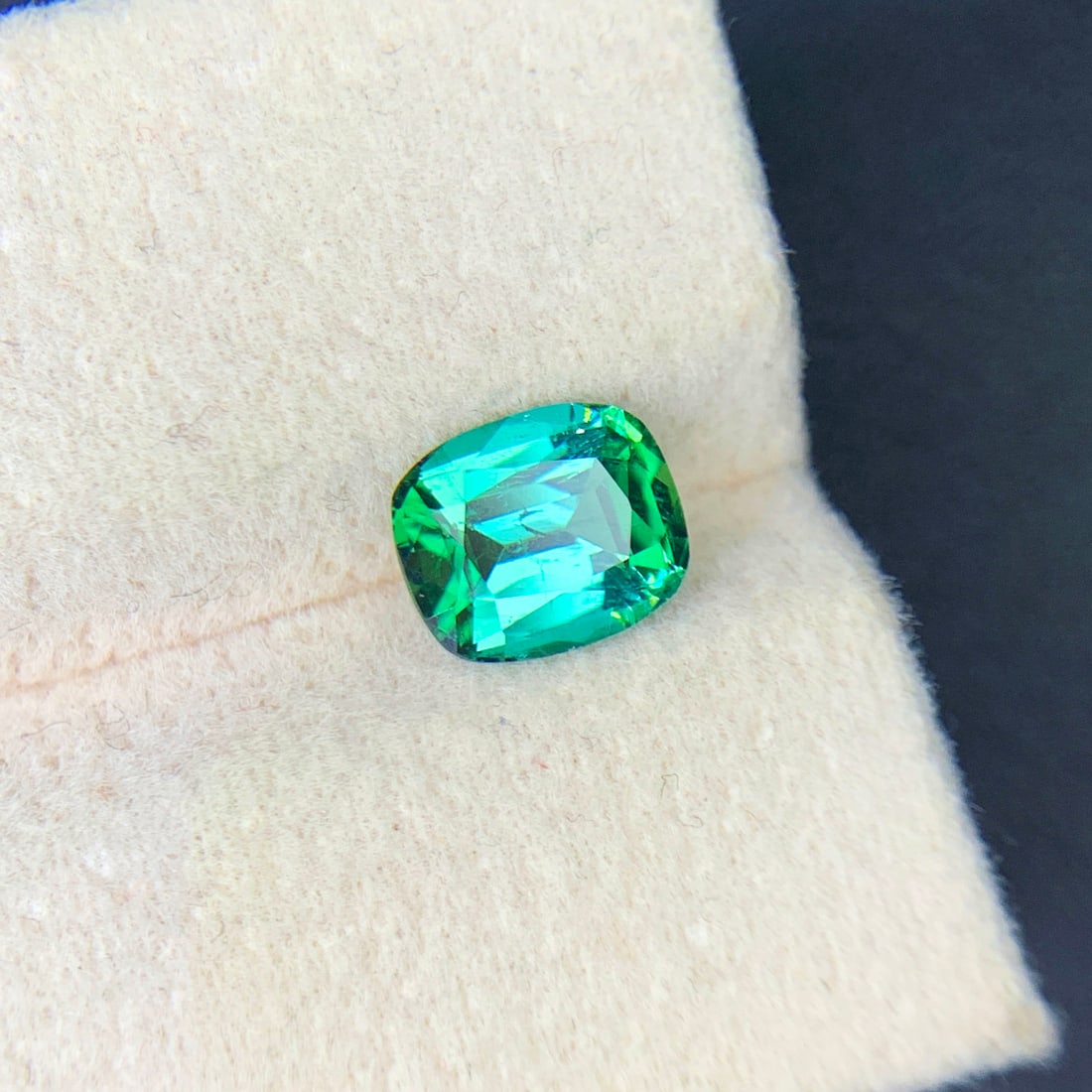 Bluish Green Tourmaline Ring Stone, Loose Tourmaline Gemstone For Ring - 2