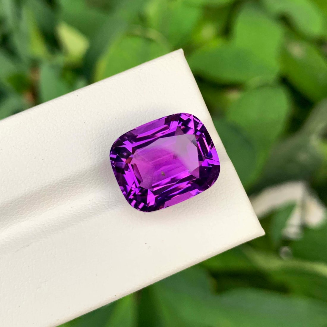 Purple Amethyst Ring Stone, Cushion Amethyst Gemstone For Jewelry Making - 2