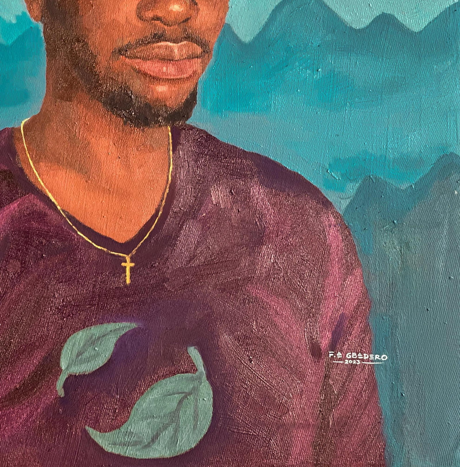 Faith Gbadero, African Boy III, 2023 - 14