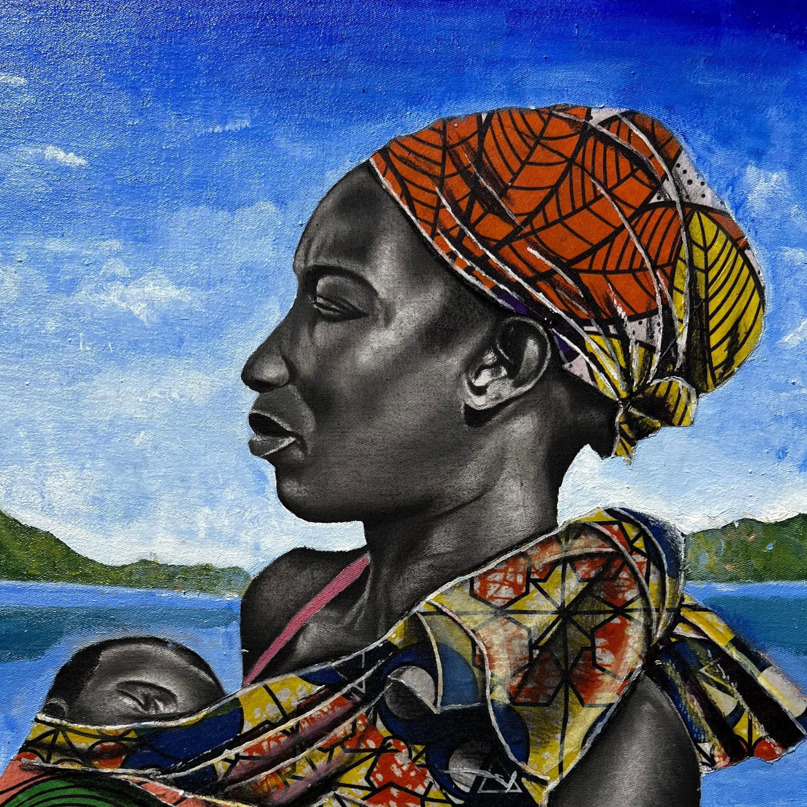 Ademola Clement Ajayi, Fulfillment of Motherhood, 2023 - 3