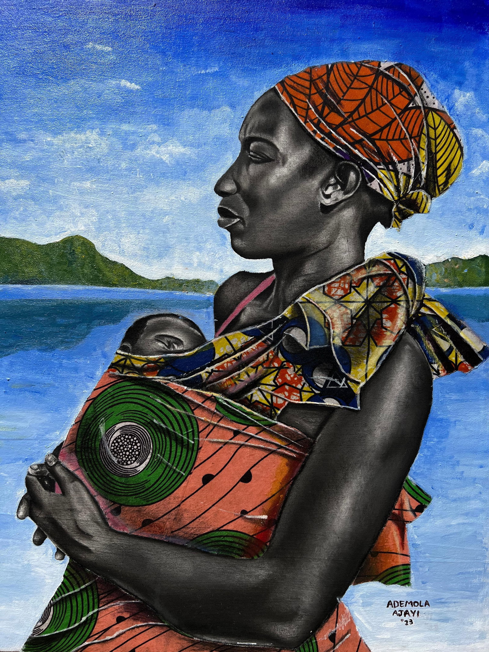 Ademola Clement Ajayi, Fulfillment of Motherhood, 2023 - 4