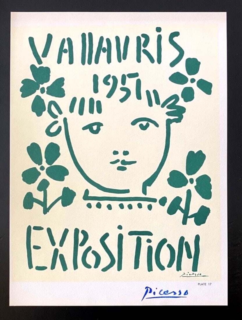PABLO PICASSO | Vintage 1964 Signed Offset Lithograph | Ltd. Ed | Framed - 2