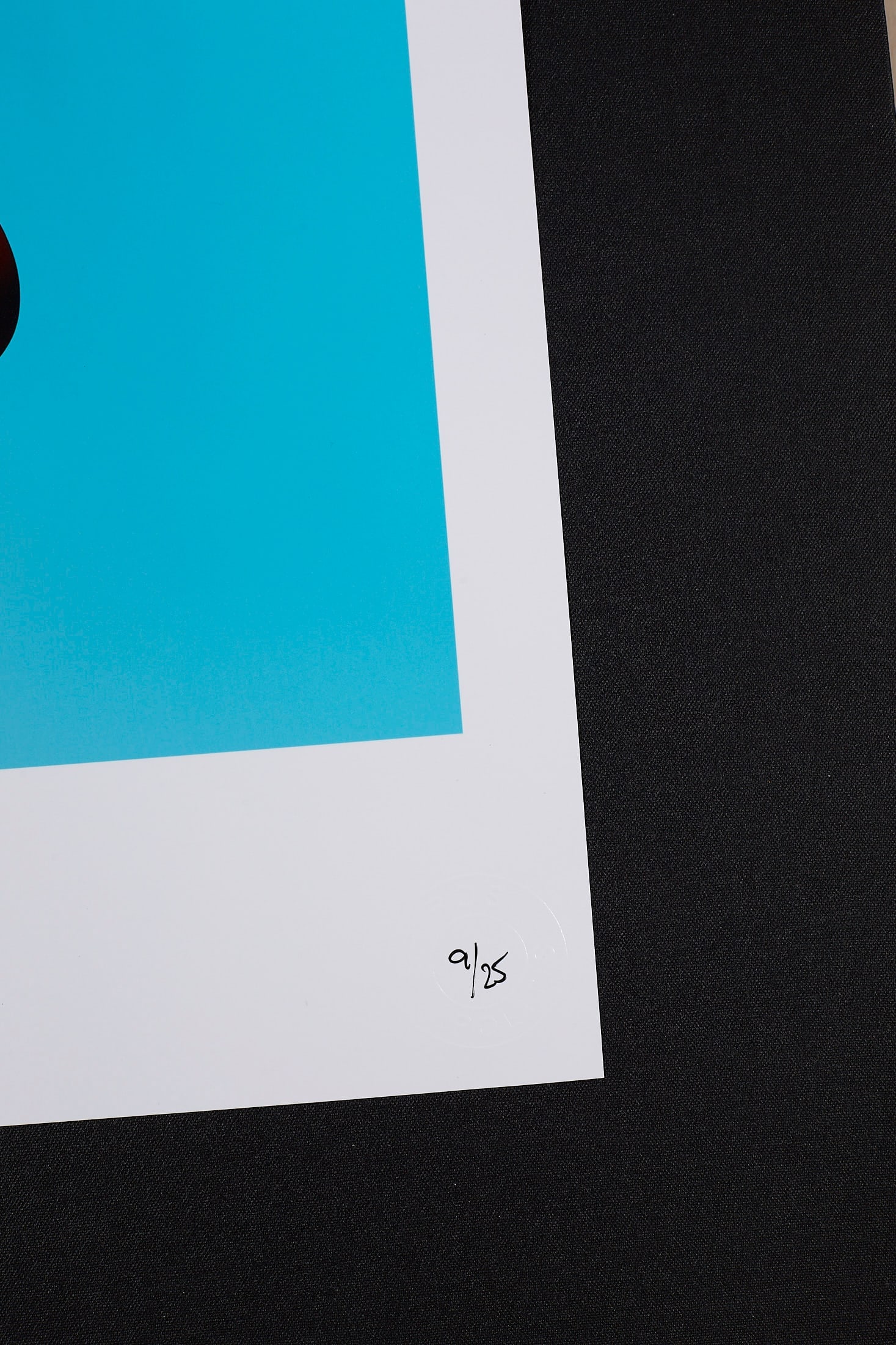 Spiros Politis: Turquoise Red Figure - 5