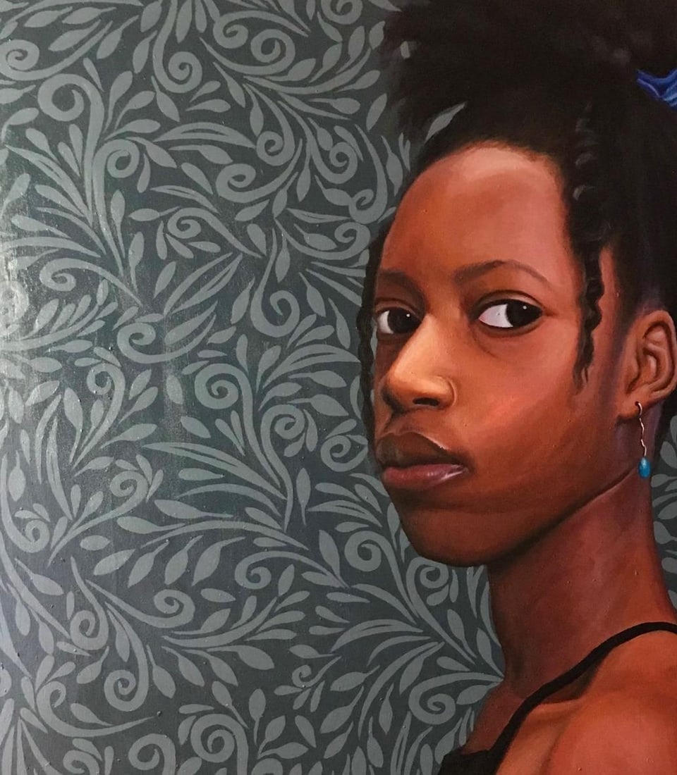 Kehinde Mayowa, Enameled With Grace, 2023 - 6