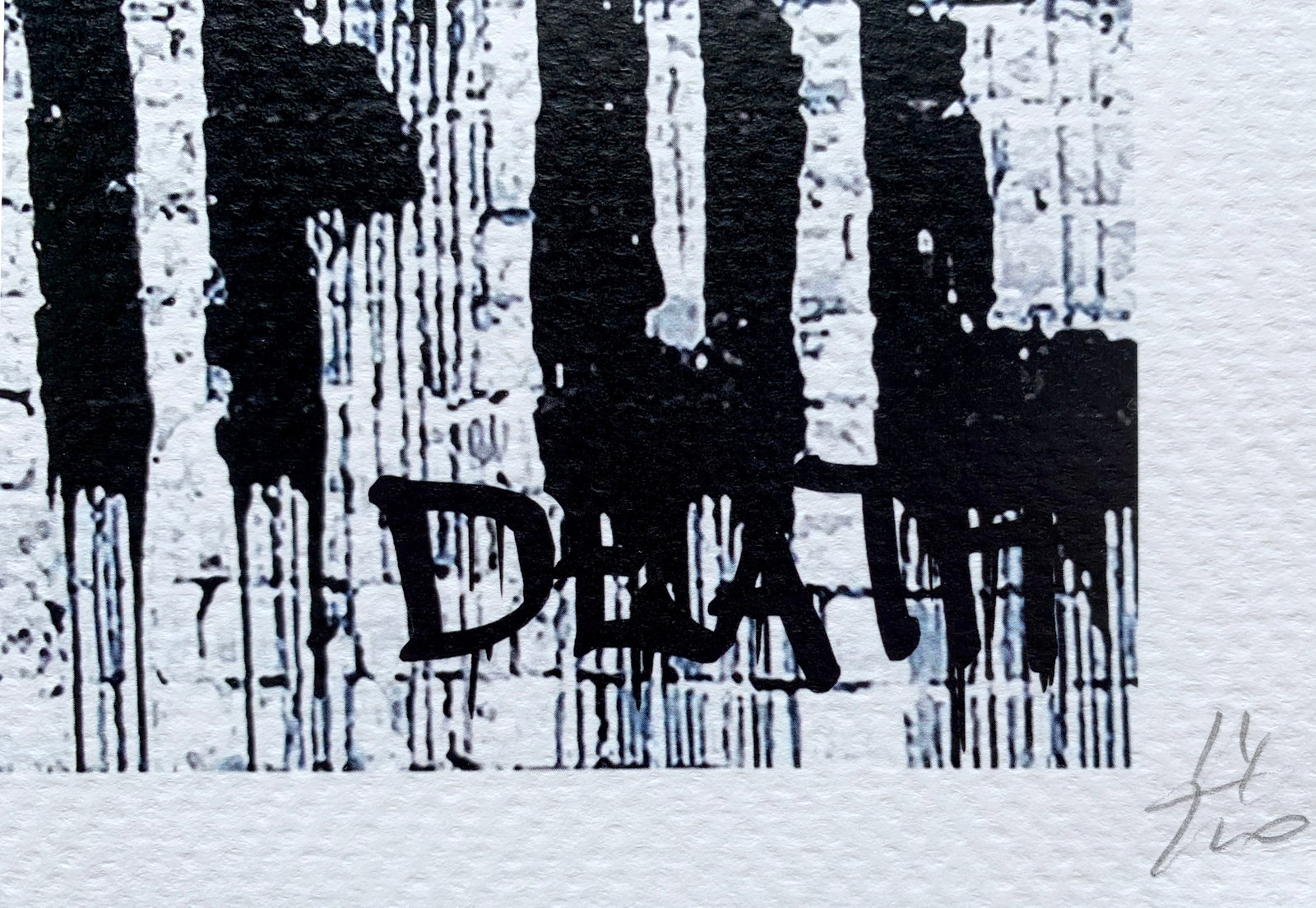 Death NYC Banksy Life is beautiful - 3