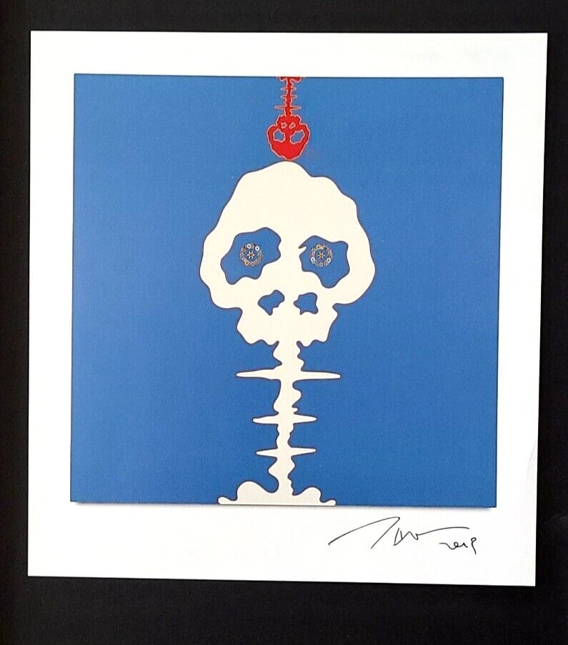 TAKASHI MURAKAMI + AWESOME SIGNED ART PRINT FROM JAPAN + WITH NEW FRAME - 2
