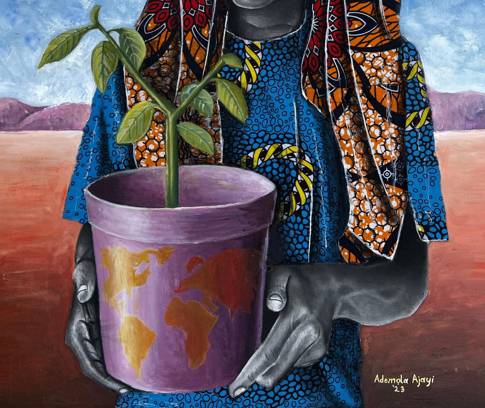 Ademola Clement Ajayi, Antidote from the Gods, 2023 - 7