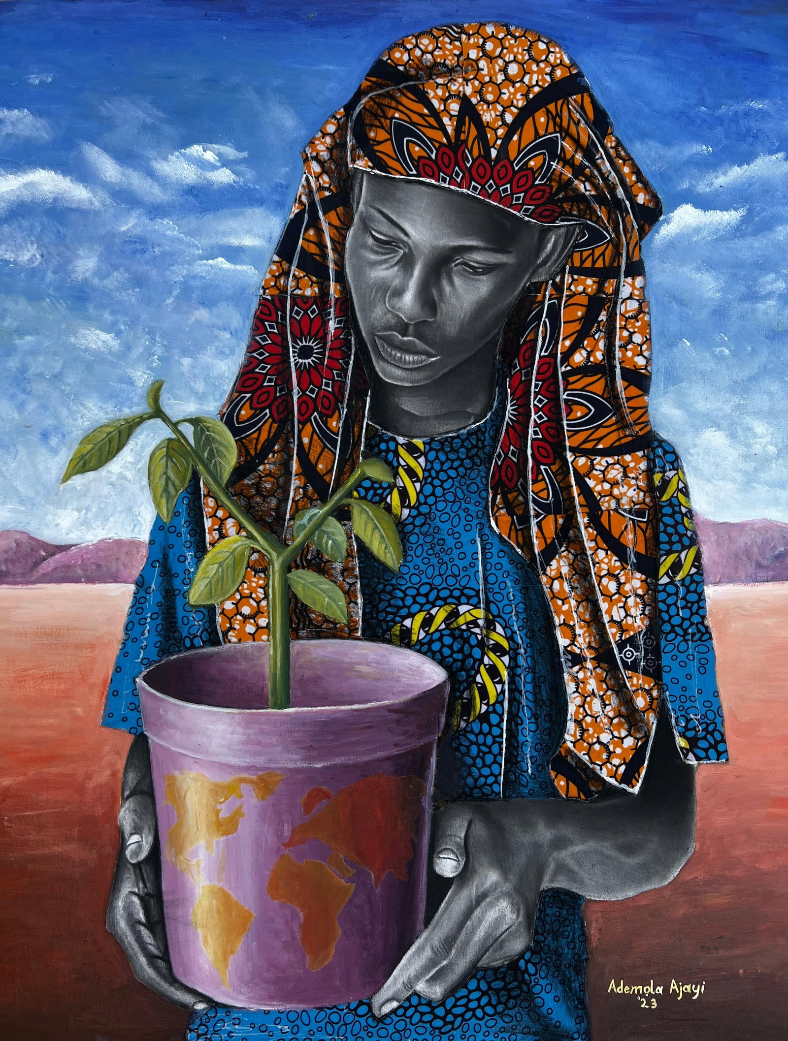 Ademola Clement Ajayi, Antidote from the Gods, 2023 - 9