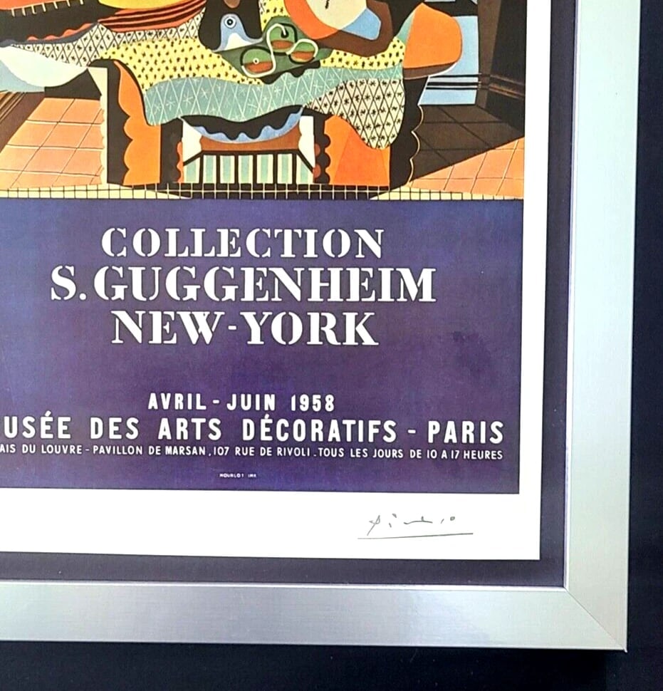 1967 Pablo Picasso Print + Signed Poster ? Mounted, Framed & Ready to Own! - 2