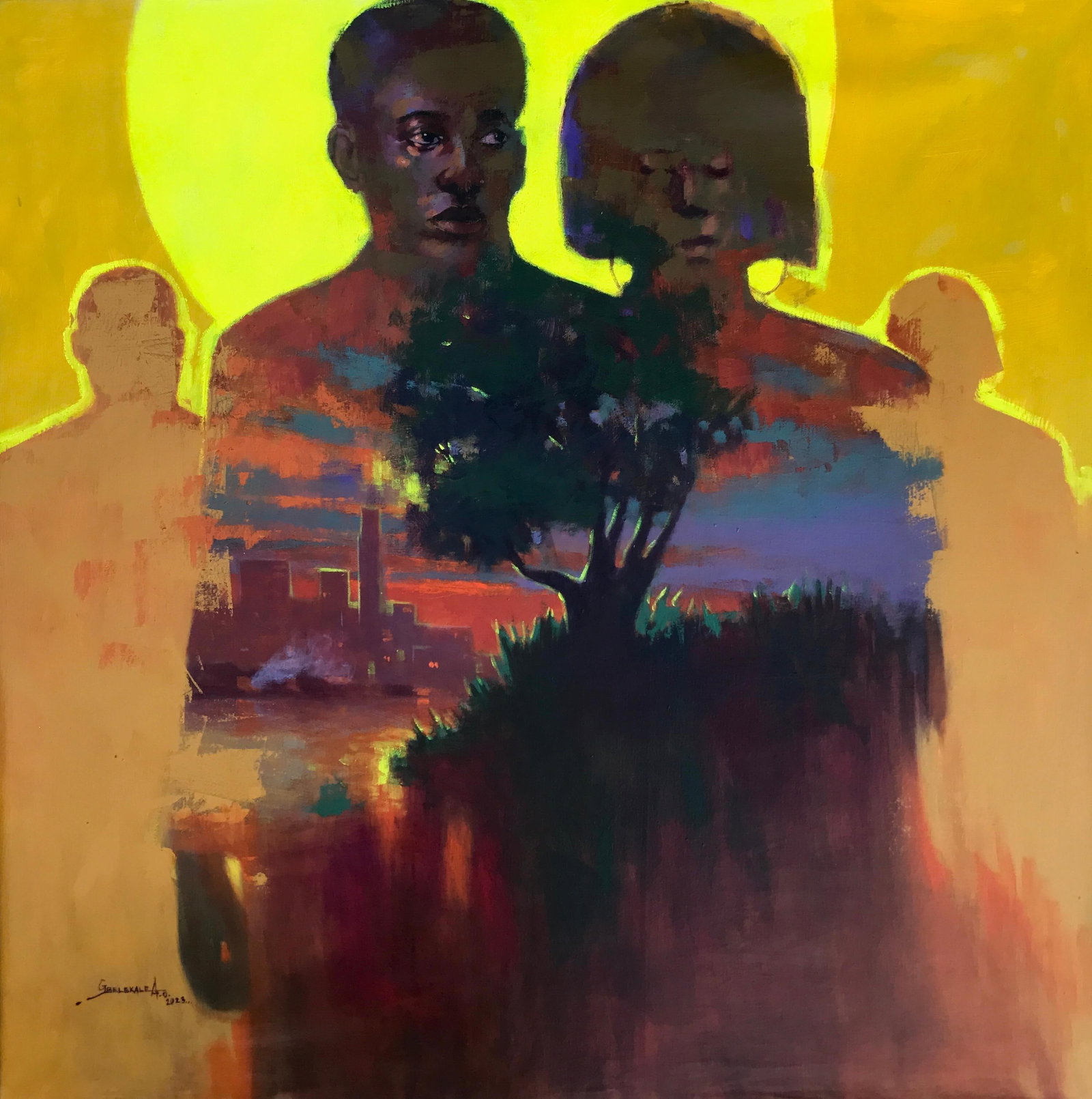 Gbelekale Azeez, Togetherness, 2022 - 5