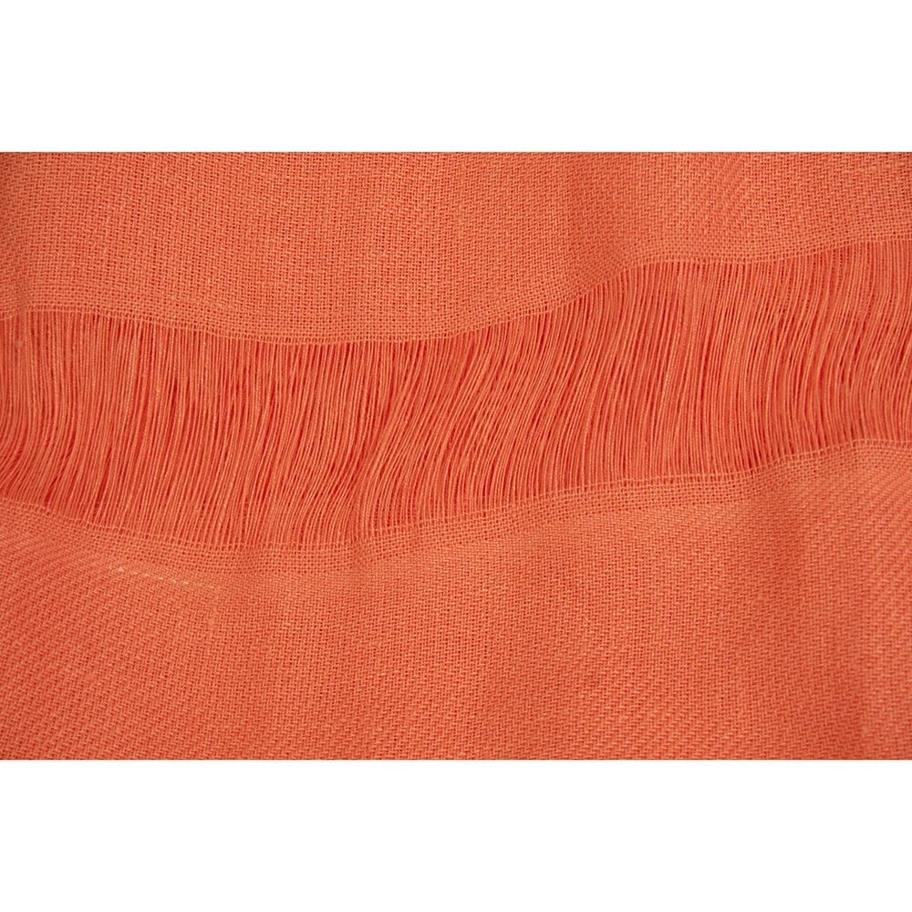 MSGM Orange 100% Linen Sleeveless Long Tank Top Blouse size 44 - 6